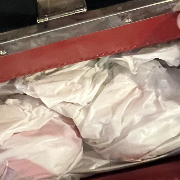 Vintage Red Furla Bag - Picture 8 of 12